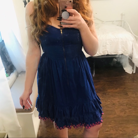 Tracy Feith Blue Dress - Picture 2 of 4